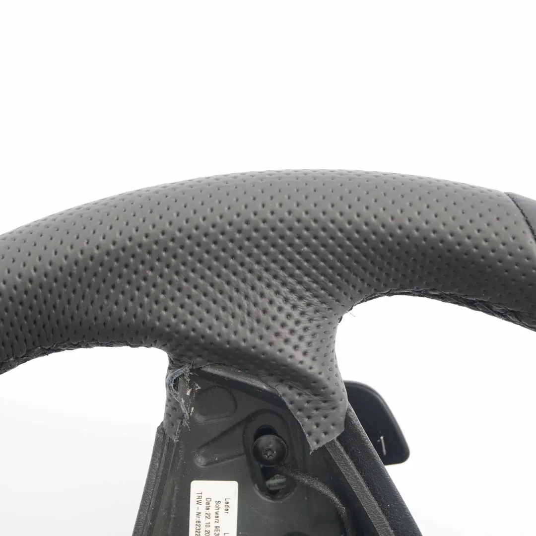  Steering Wheel Mercedes W212 NEW Black Leather with Black Threads Paddle Shift - SKU A2124600403-2 - Part number A2124600403