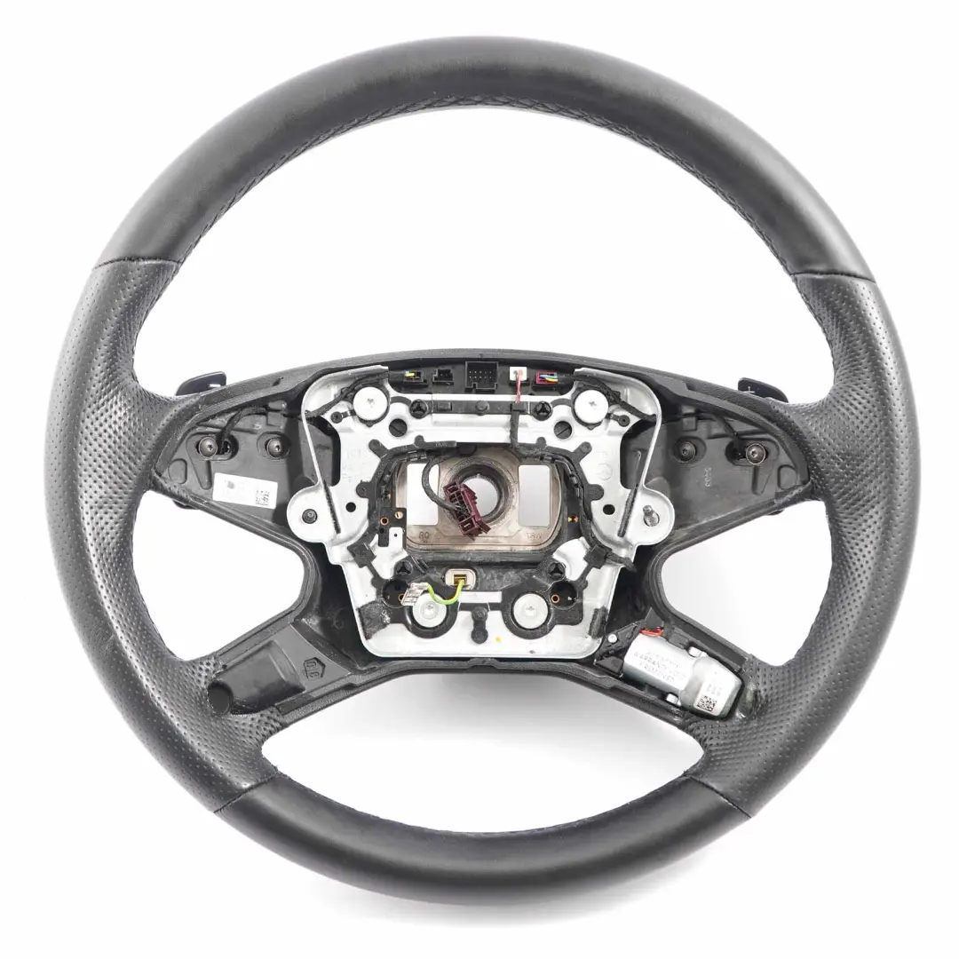 Mercedes W212 Steering Wheel Leather Paddle Shift Active Lane Keeping Assist - SKU A2124601503 - Part number A2124601503