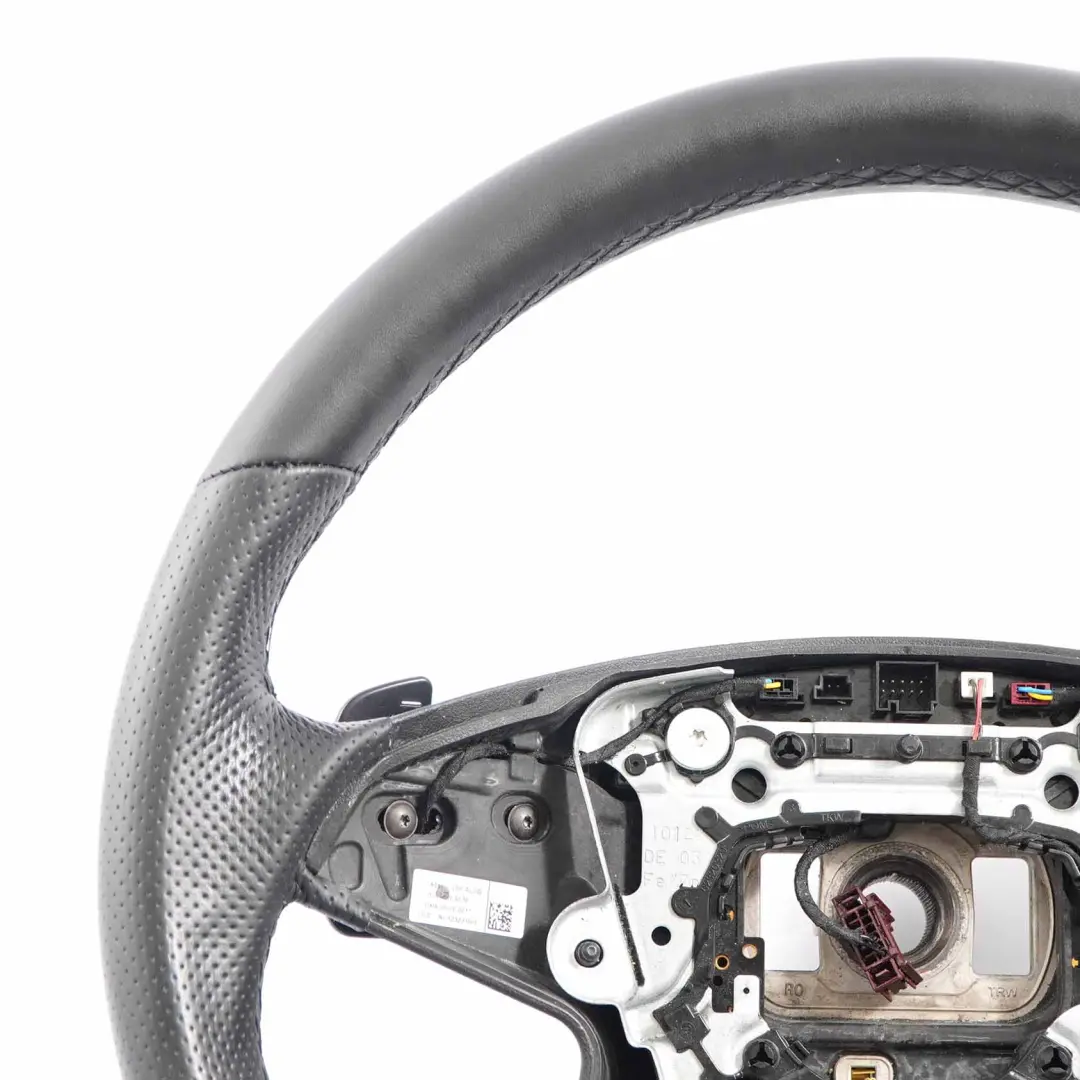 Mercedes W212 Steering Wheel Leather Paddle Shift Active Lane Keeping Assist - SKU A2124601503 - Part number A2124601503