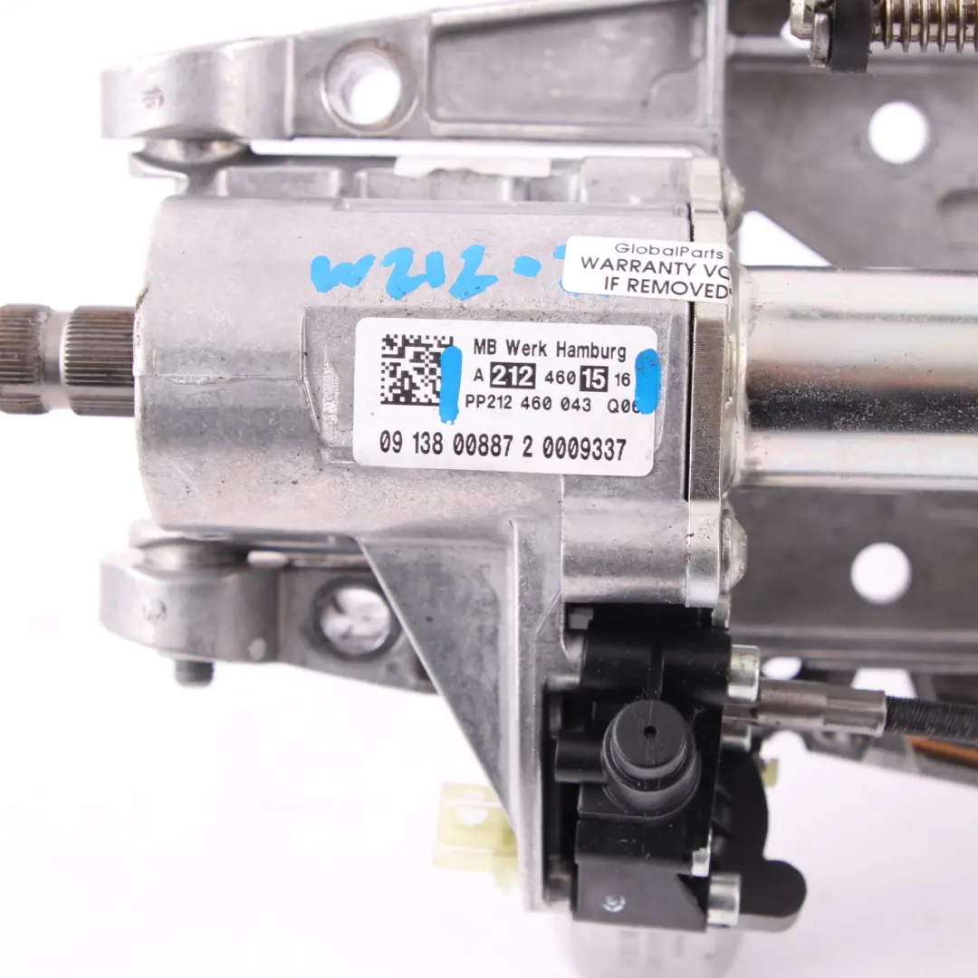 Columna de Dirección Mercedes W212 Memoria Tubo Eje Ajustable para con número de pieza A2124602416 Columna de Dirección Mercedes W212 Memoria Tubo Eje Ajustable - SKU A2124602416 - Número de pieza A2124602416