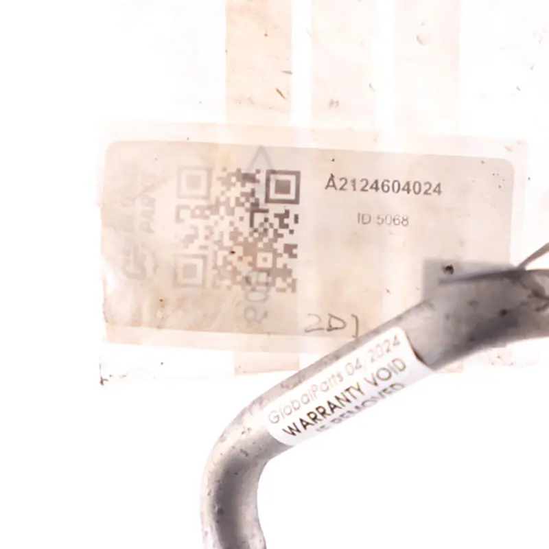 Steering Hose Pipe to Mercedes W204 W212 Power with Part number A2124604024 Mercedes W204 W212 Power Steering Hose Pipe - SKU A2124604024 - Part number A2124604024
