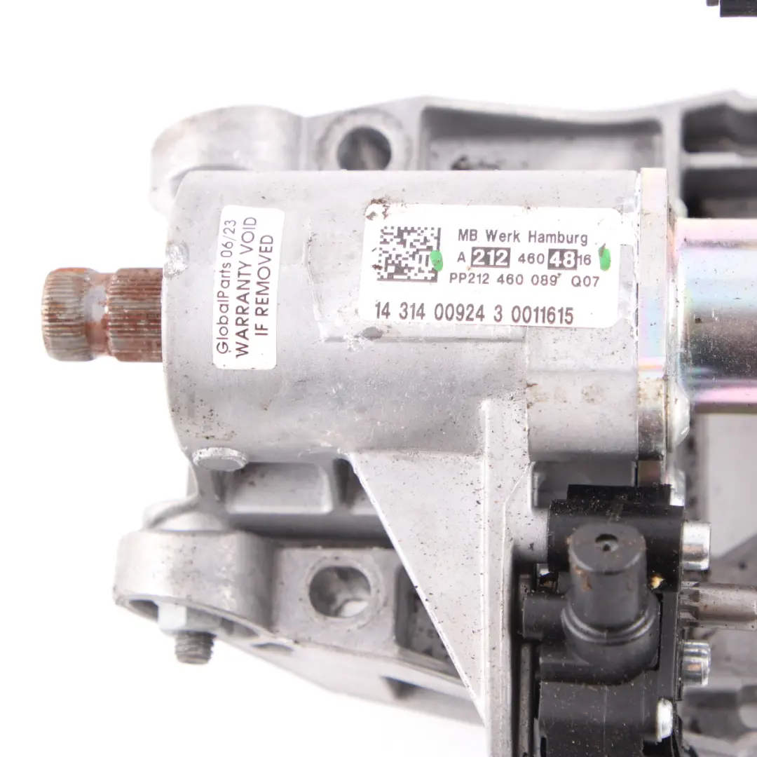 Mercedes W212 Steering Column Electrical Power Steering AMG E 63 A2184600016 - SKU A2124604816 - Part number A2124604816