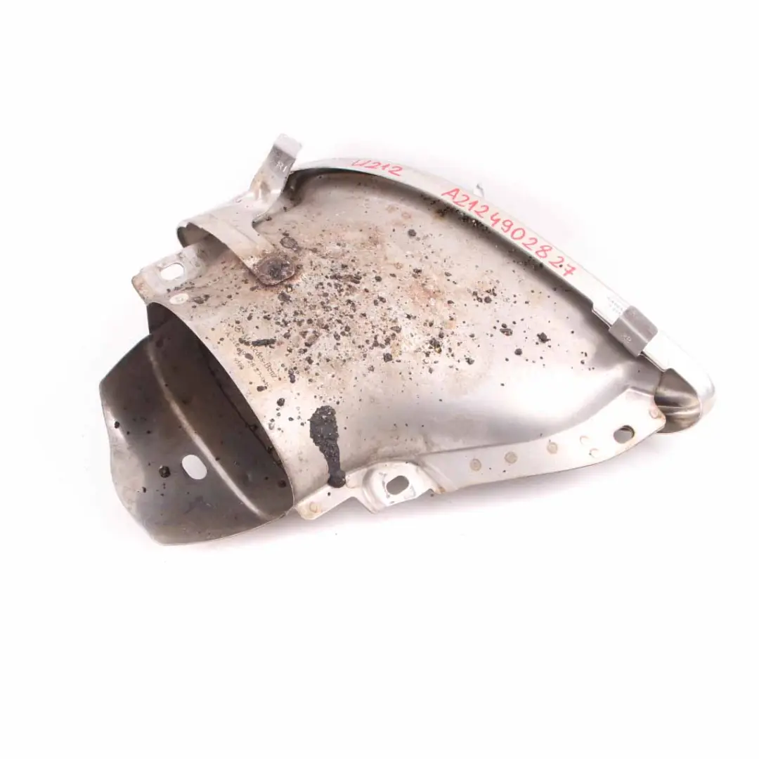 Mercedes W212 Exhaust Muffler Pipe Rear Right O/S AMG Exhaust Tip - SKU A2124902827 - Part number A2124902827