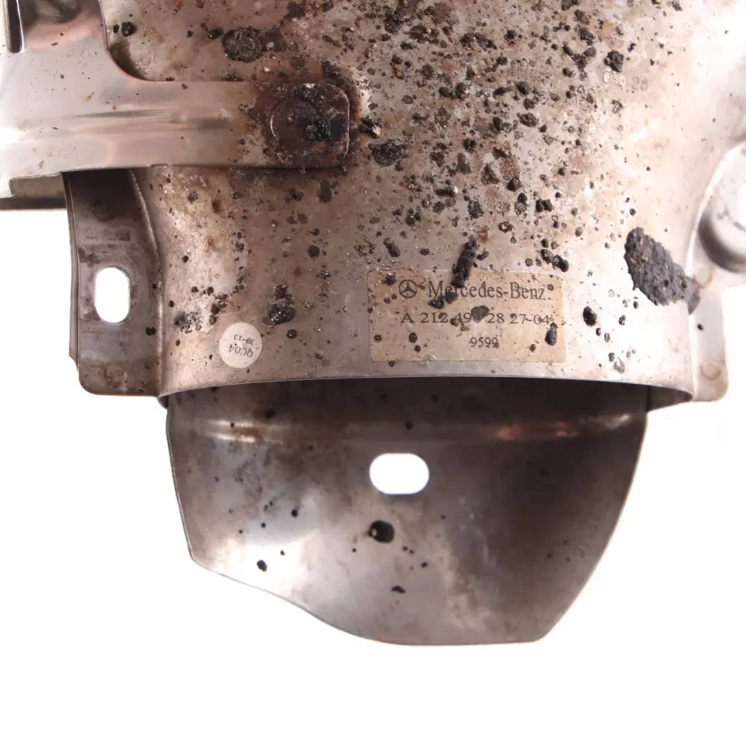 Mercedes W212 Auspuff Endschalldämpfer Rohr hinten rechts AMG Auspuff Spitze - SKU A2124902827 - Teilenummer A2124902827