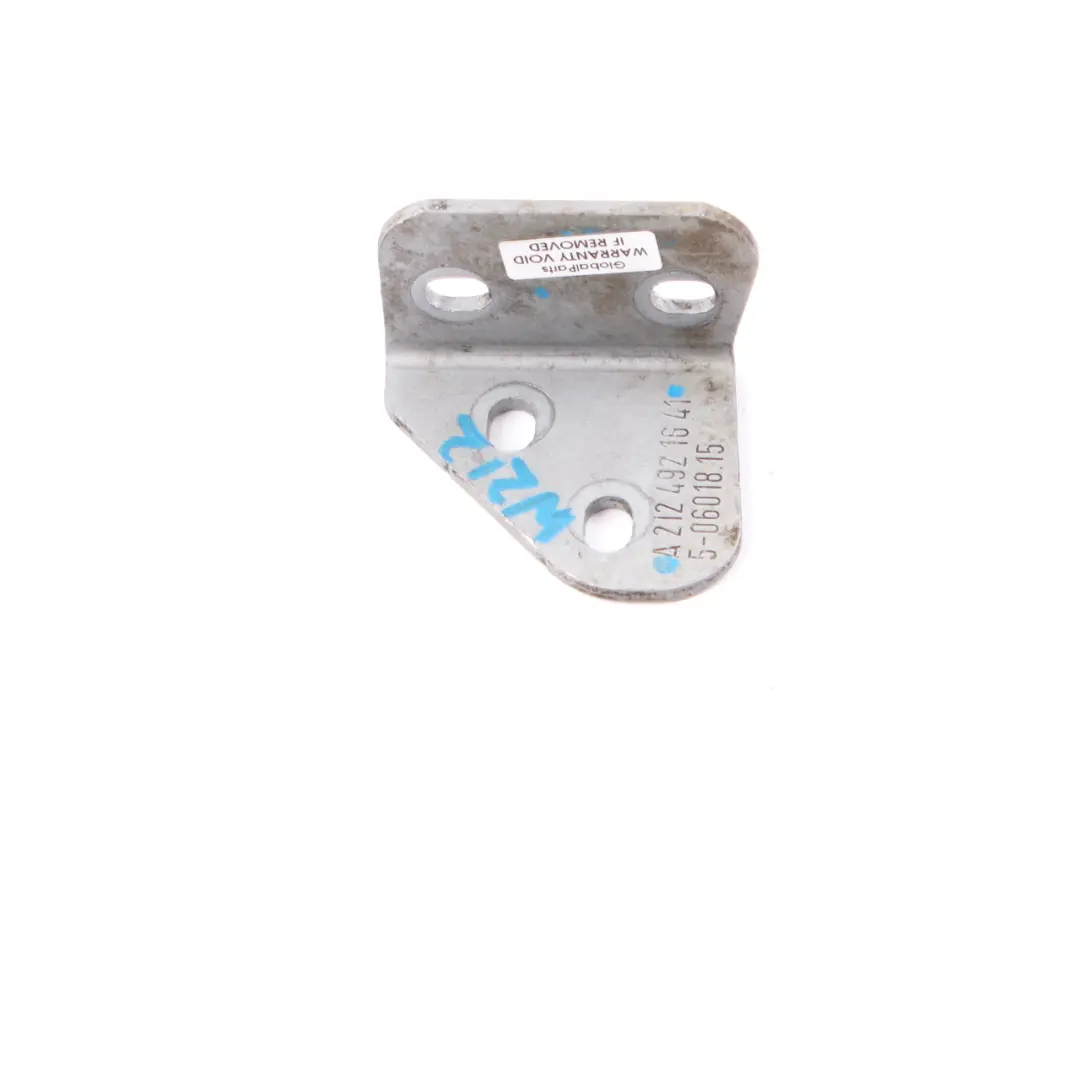 Bracket Exhaust Mercedes W204 C207 W212 Plate Mount Holder to with Part number A2124921641 Bracket Exhaust Mercedes W204 C207 W212 Plate Mount Holder - SKU A2124921641 - Part number A2124921641