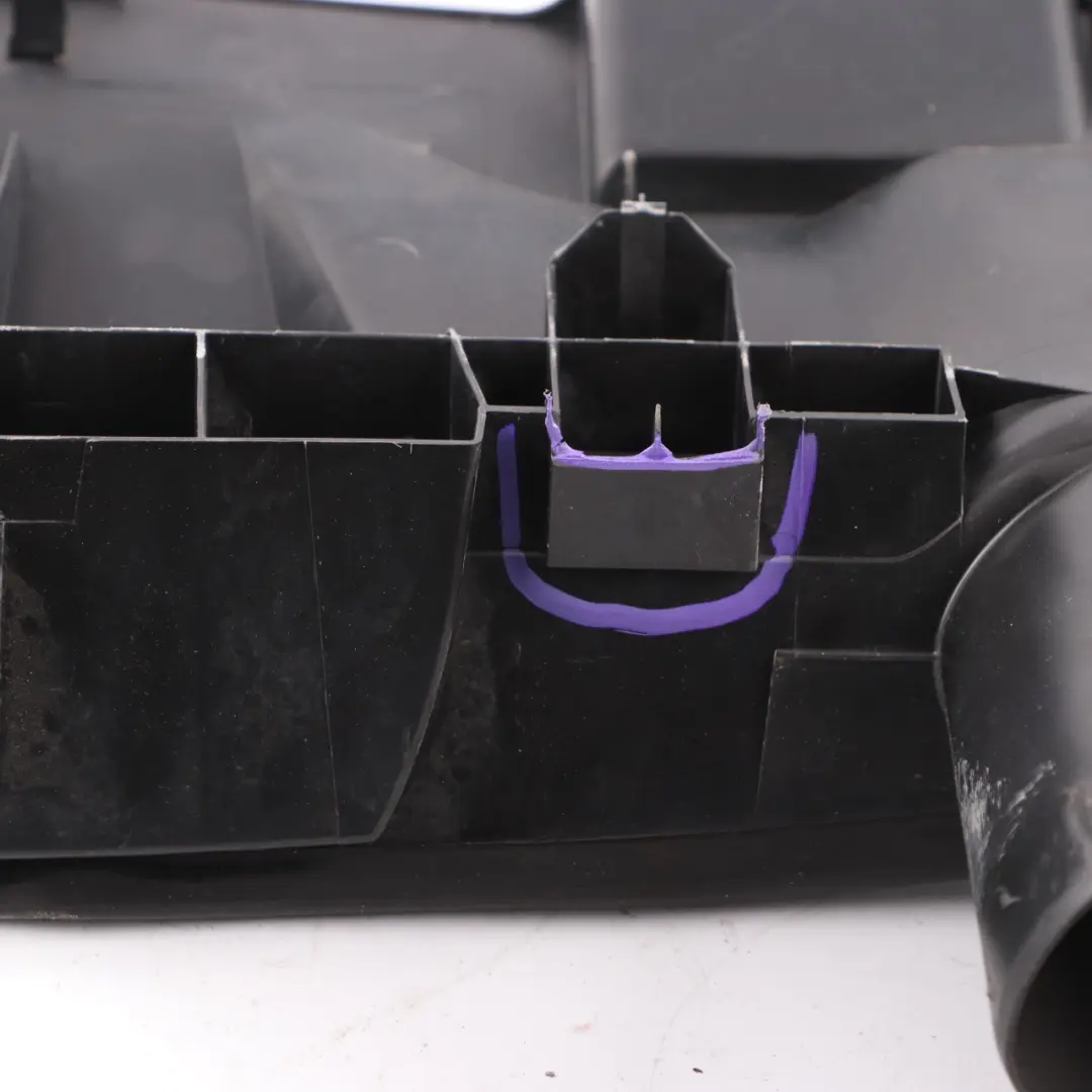 Radiator Air Intake Channel Duct Upper Panel Covering to Mercedes W212 with Part number A2125000255 Mercedes W212 Radiator Air Intake Channel Duct Upper Panel Covering - SKU A2125000255-2 - Part number A2125000255