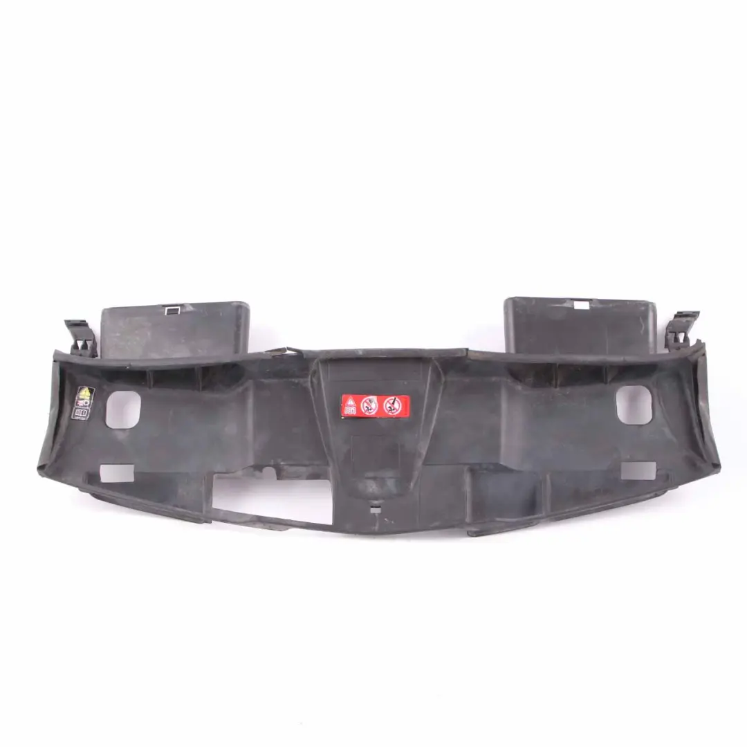 Radiator Air Intake Channel Duct Upper Panel Covering to Mercedes W212 with Part number A2125000355 Mercedes W212 Radiator Air Intake Channel Duct Upper Panel Covering - SKU A2125000355 - Part number A2125000355