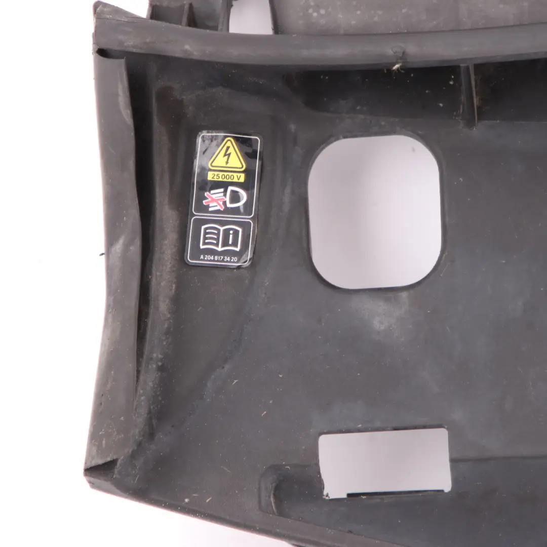 Radiator Air Intake Channel Duct Upper Panel Covering to Mercedes W212 with Part number A2125000355 Mercedes W212 Radiator Air Intake Channel Duct Upper Panel Covering - SKU A2125000355 - Part number A2125000355