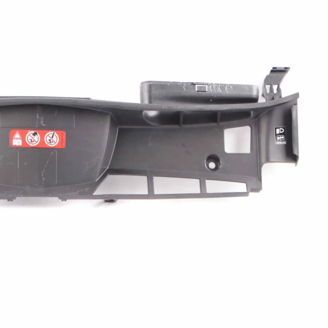 Front Air Intake AMG Upper Slam Panel Channel Duct to Mercedes W212 with Part number A2125000455 Mercedes W212 Front Air Intake AMG Upper Slam Panel Channel Duct - SKU A2125000455 - Part number A2125000455
