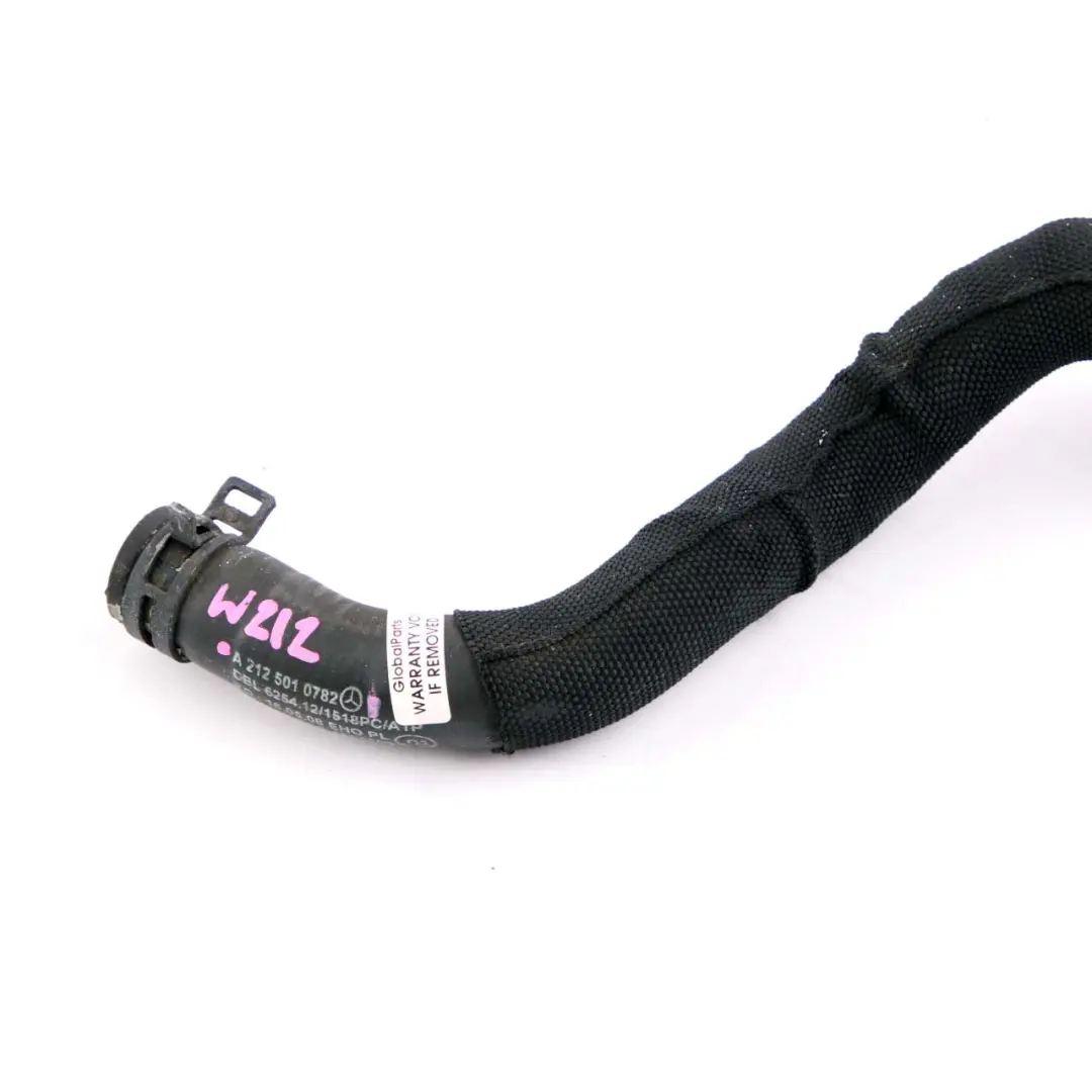 Radiator Coolant Hose Water Pipe Engine Cooling to Mercedes W212 with Part number A2125010782 Mercedes W212 Radiator Coolant Hose Water Pipe Engine Cooling - SKU A2125010782 - Part number A2125010782