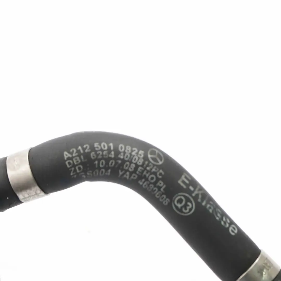 Mercedes W212 Expansion Tank Hose OM651 Water Pump Pipe Line A2125010825 - SKU A2125013725 - Part number A2125013725