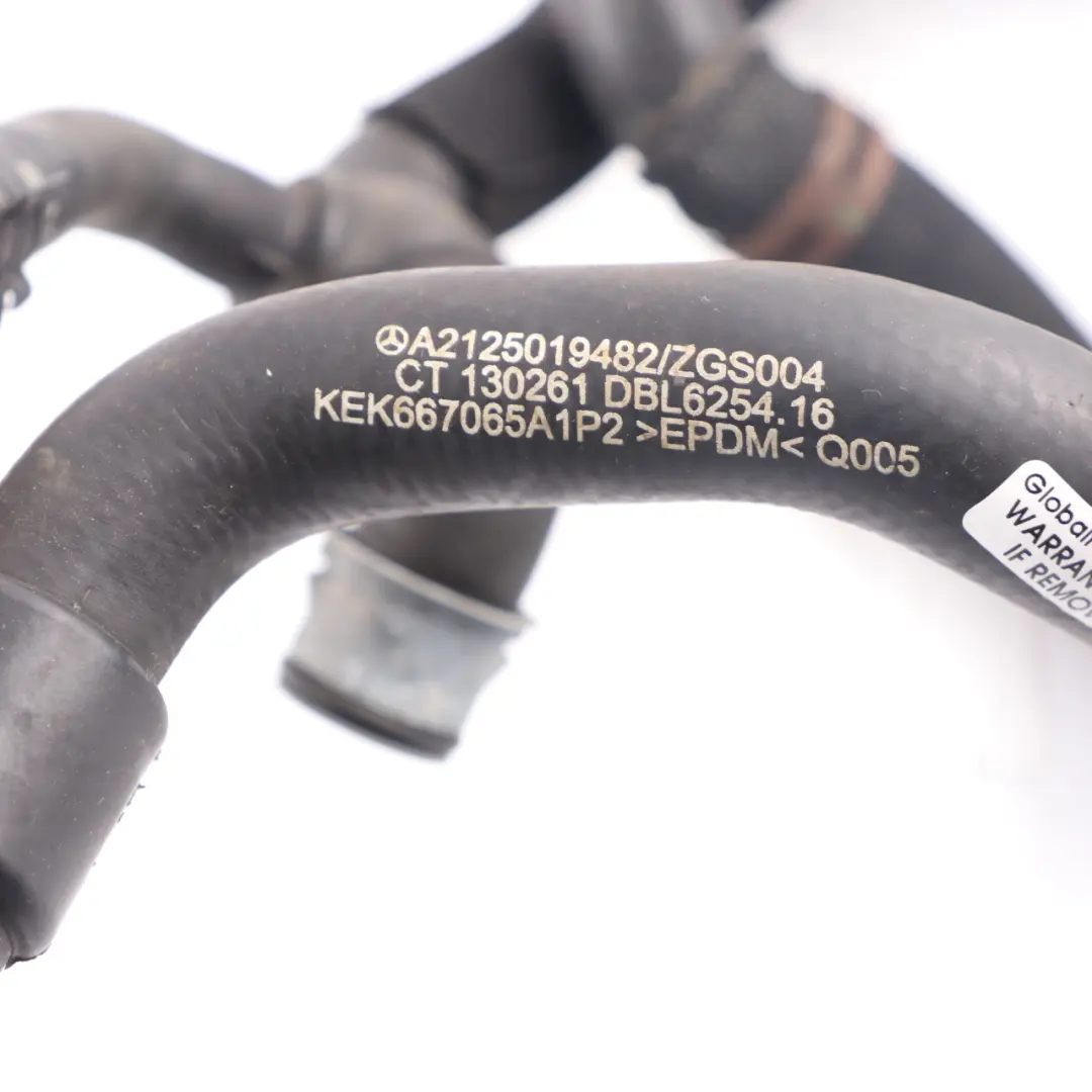 Mercedes W212 Wąż Rura Przewód Wody Diesel OM651 - SKU A2125019482 - Numer Części A2125019482