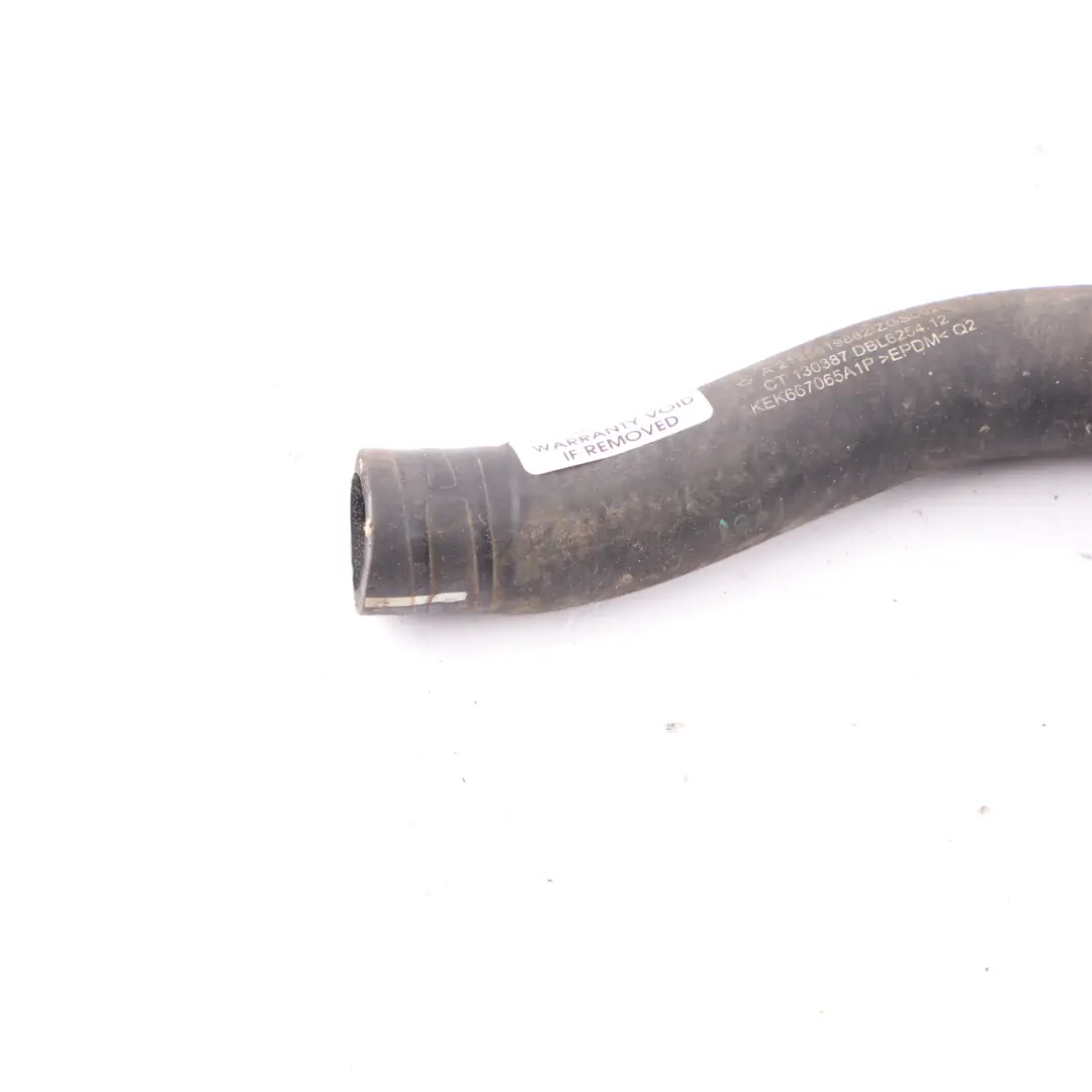 Mercedes W212 OM651 Water Pipe Engine Cooling Coolant Hose Line - SKU A2125019882 - Part number A2125019882