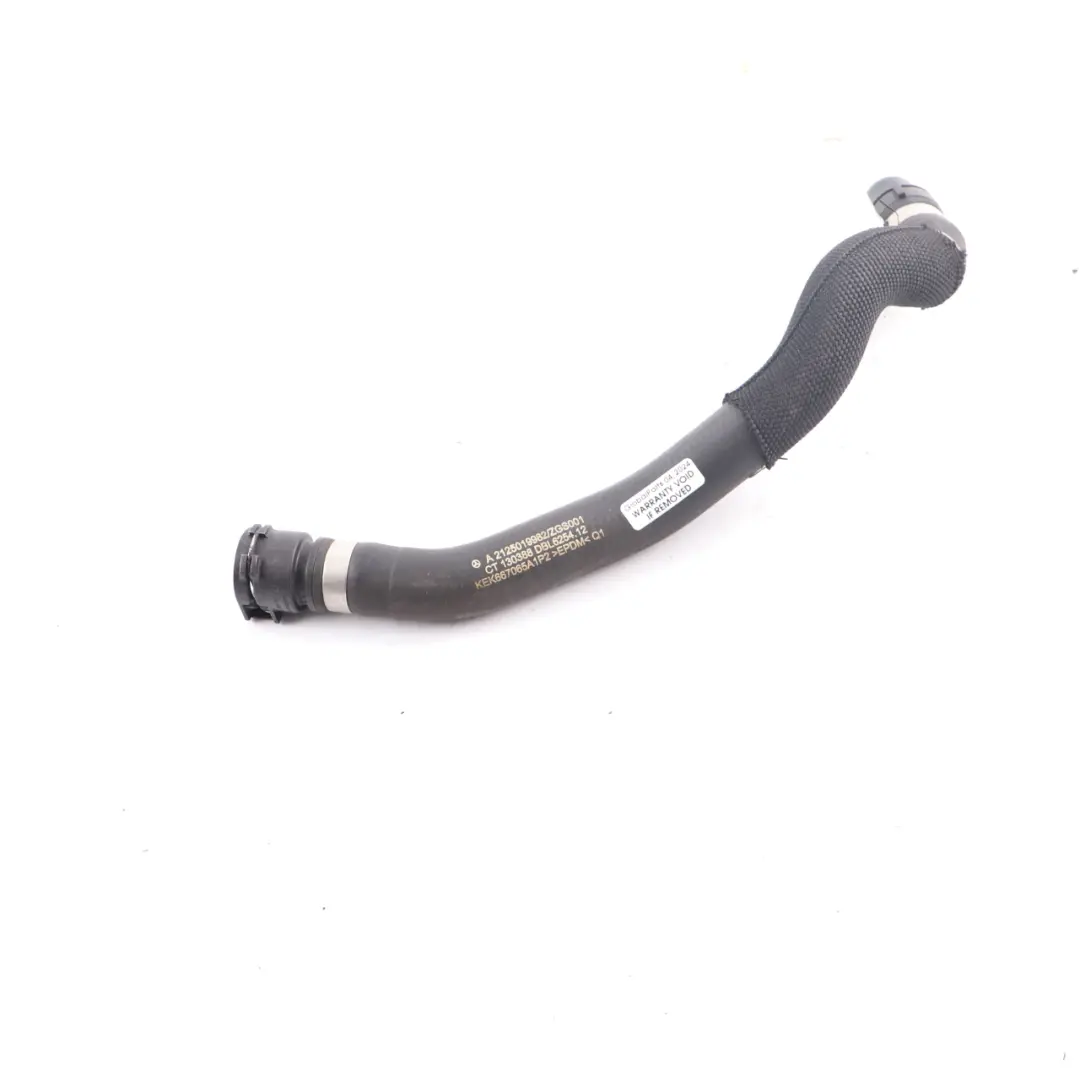 Coolant Hose Mercedes W212 Diesel OM651 Oil Cooler Water Line to with Part number A2125019982 Coolant Hose Mercedes W212 Diesel OM651 Oil Cooler Water Line - SKU A2125019982 - Part number A2125019982