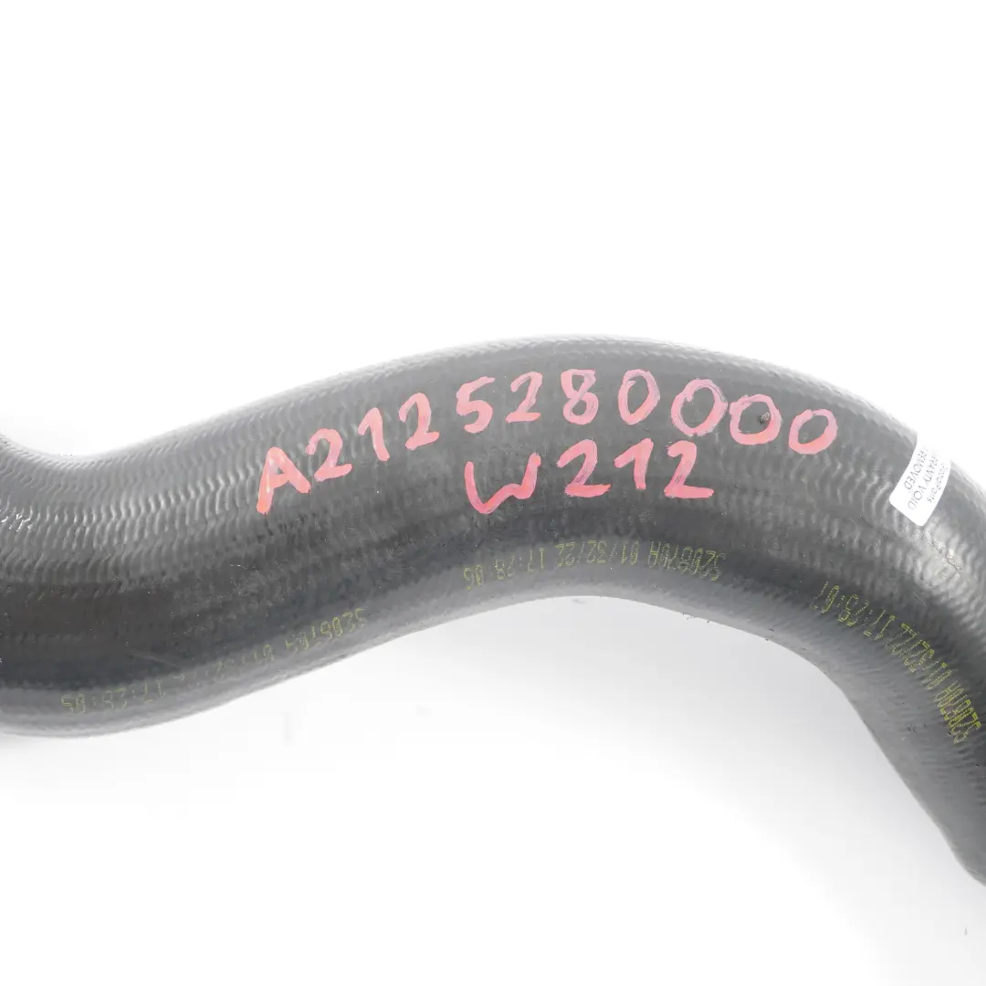 Mercedes W212 Tubo aspirazione aria OM651 Intercooler Carica Diesel - SKU A2125280000 - Numero di parte A2125280000