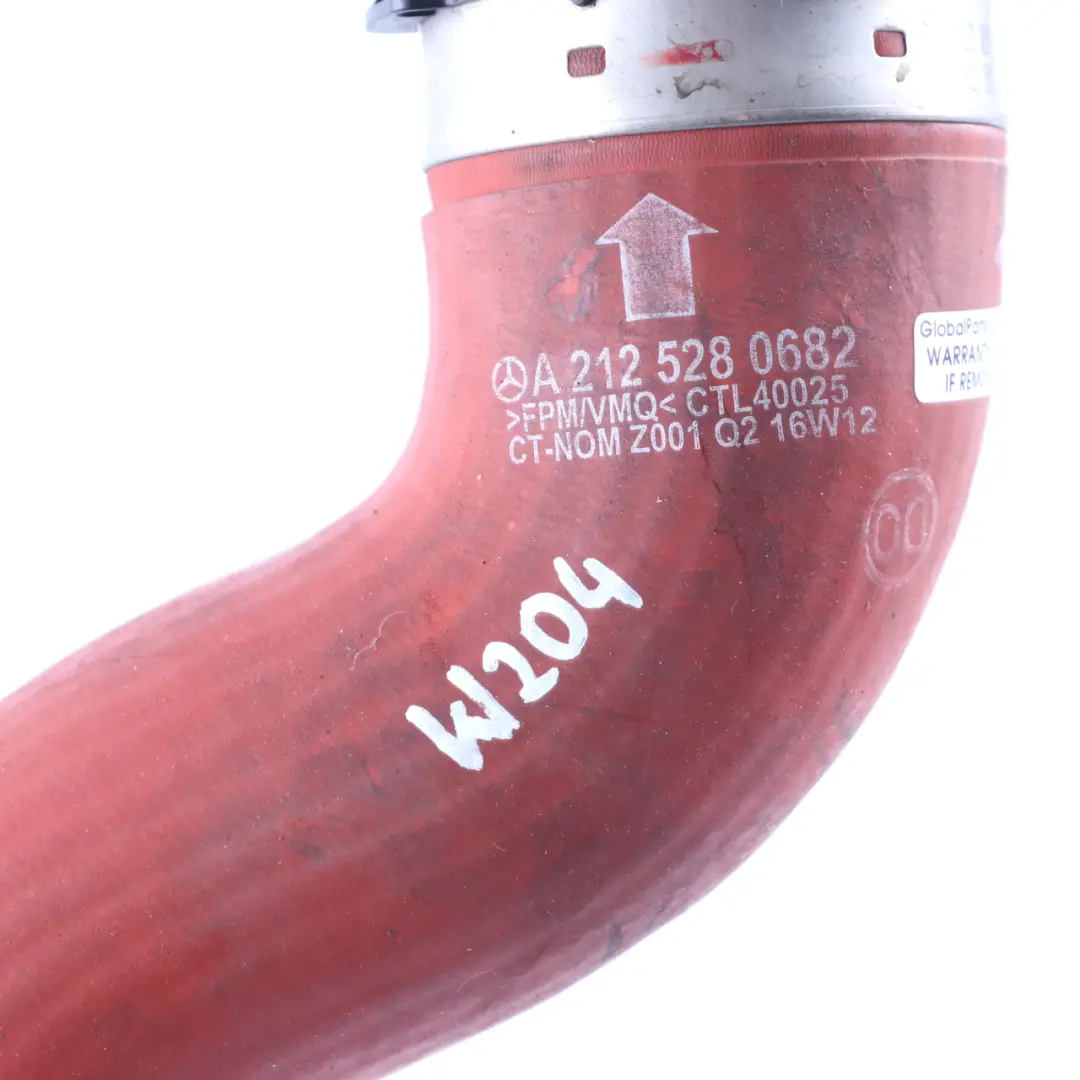 OM651 Diesel Intercooler Manguera Tubo Aire Carga para Mercedes W204 con número de pieza A2125280682 Mercedes W204 OM651 Diesel Intercooler Manguera Tubo Aire Carga - SKU A2125280682 - Número de pieza A2125280682