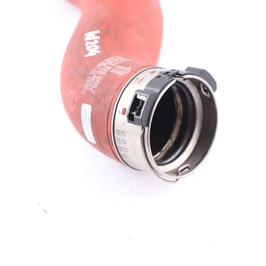 OM651 Diesel Intercooler Hose Right Charge Air Pipe to Mercedes W204 with Part number A2125280682 Mercedes W204 OM651 Diesel Intercooler Hose Right Charge Air Pipe - SKU A2125280682 - Part number A2125280682