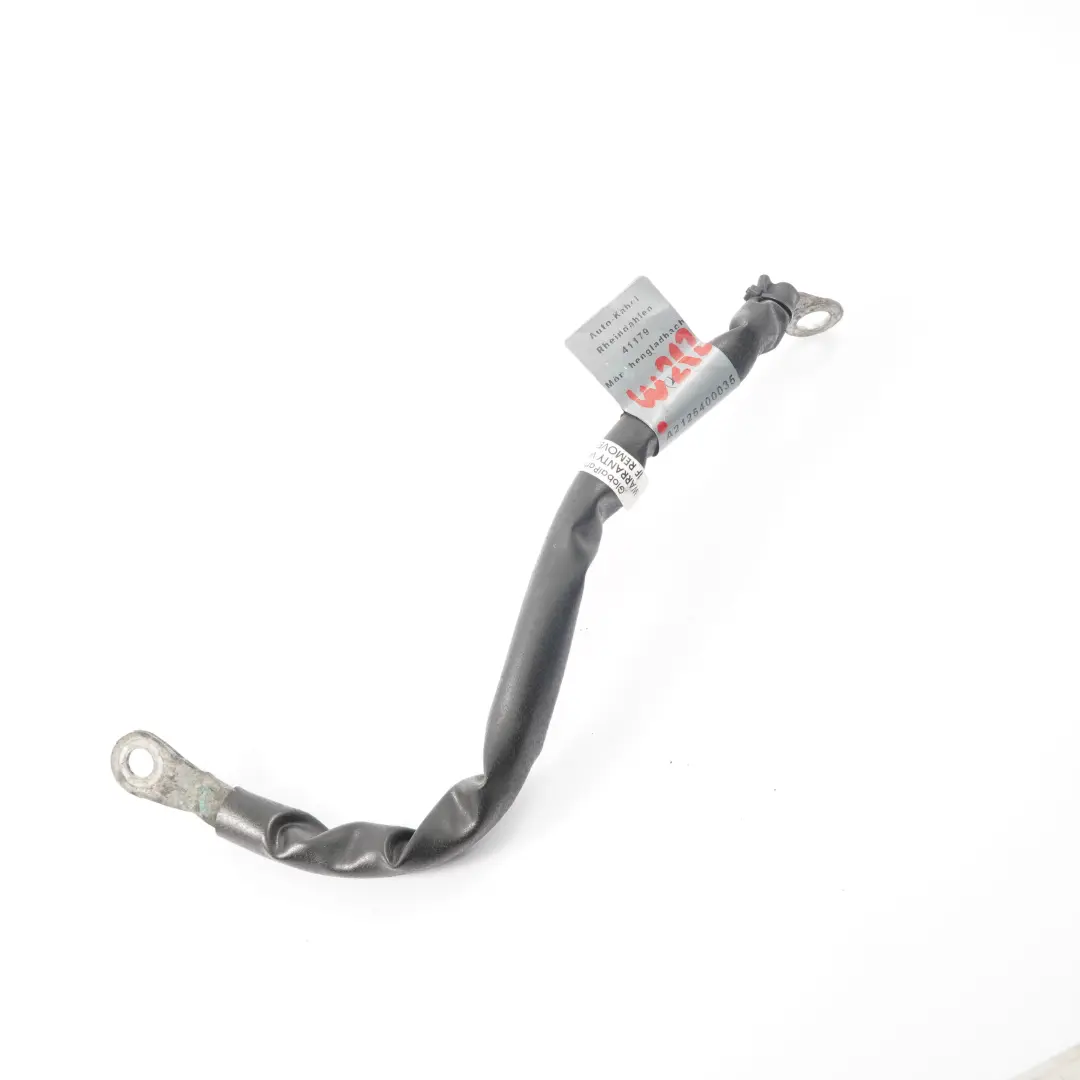 Earth Ground Cable Mercedes W204 W207 W212 Battery Starter Wiring to with Part number A2125400035 Earth Ground Cable Mercedes W204 W207 W212 Battery Starter Wiring - SKU A2125400035 - Part number A2125400035