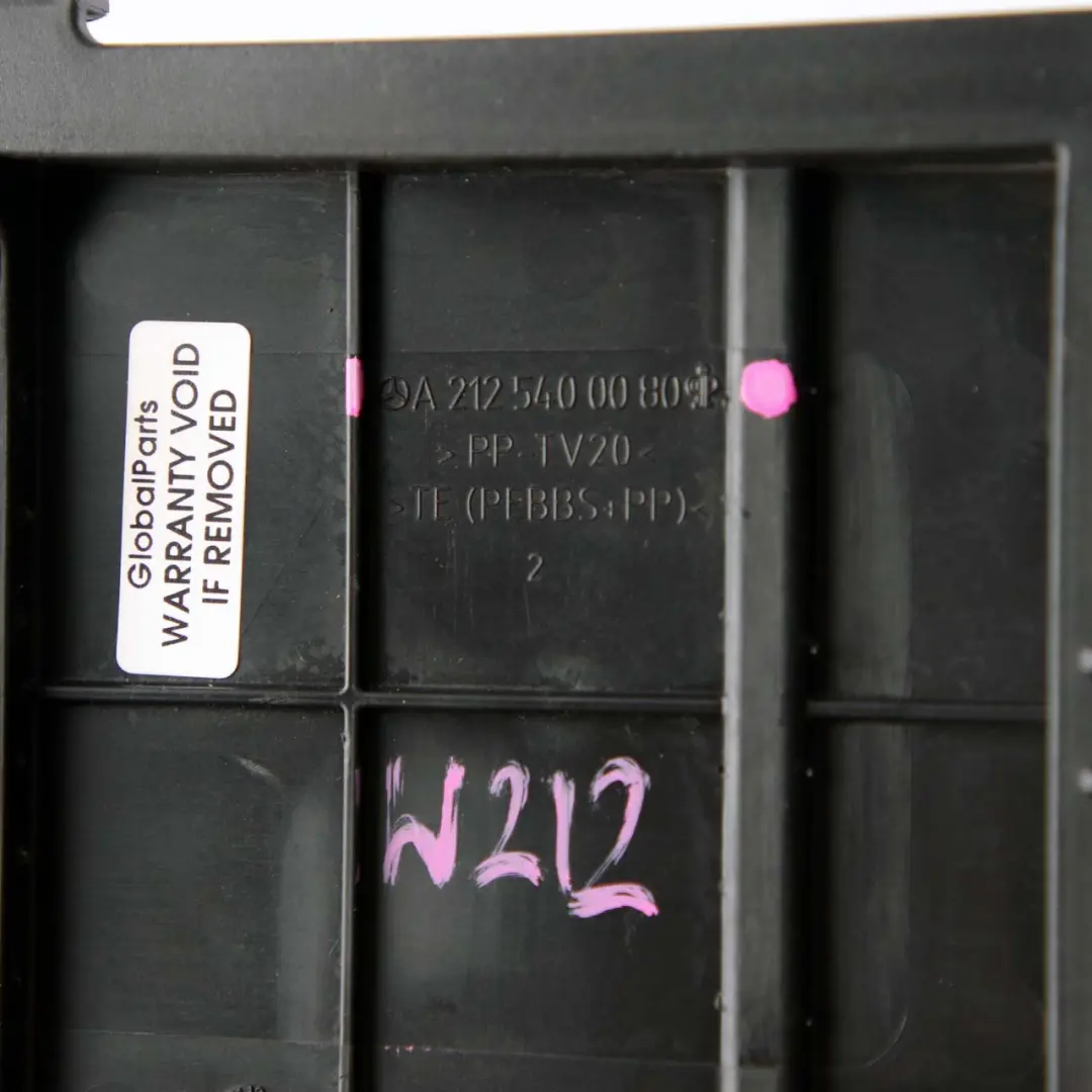 Fuse Box Housing Relay Unit Module to Mercedes W212 with Part number A2125400080 Mercedes W212 Fuse Box Housing Relay Unit Module - SKU A2125400080 - Part number A2125400080