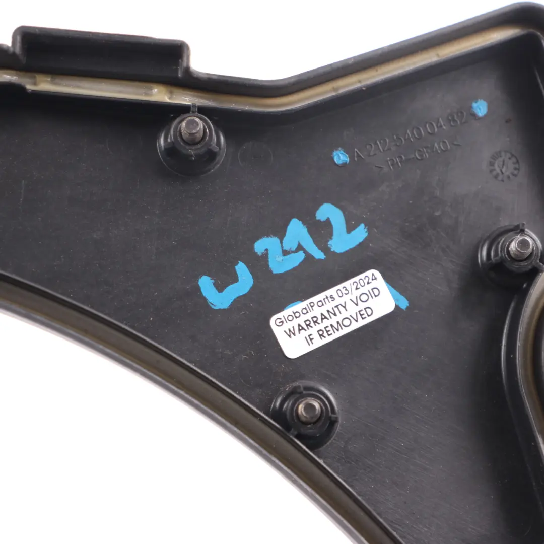 Fuse Relay Box Apparatus Case Top Cover Cap to Cover Mercedes W212 with Part number A2125400482 Cover Mercedes W212 Fuse Relay Box Apparatus Case Top Cover Cap - SKU A2125400482 - Part number A2125400482