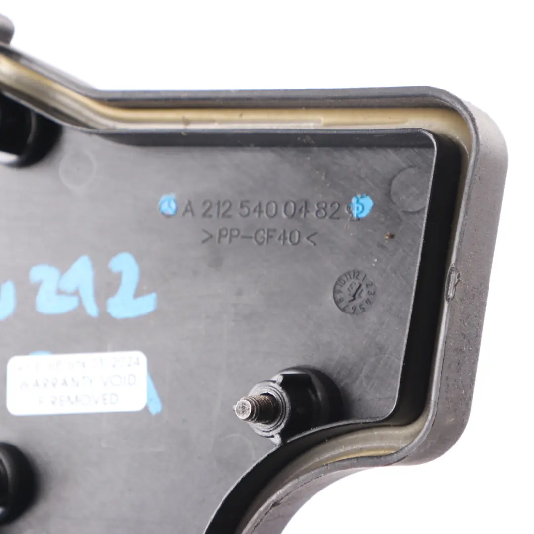 Cover Mercedes W212 Fuse Relay Box Apparatus Case Top Cover Cap - SKU A2125400482 - Part number A2125400482