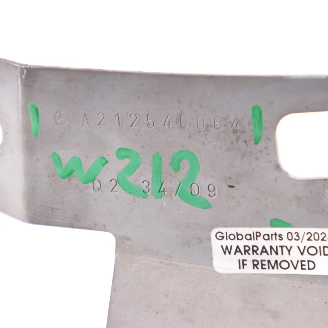Mercedes W212 Engine Control Unit Module ECU Bracket Mount Holder - SKU A2125400640 - Part number A2125400640