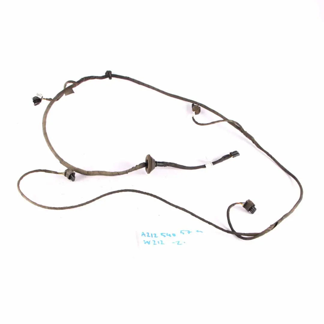 Mercedes W212 PDC Wiring Parktronic Parking Sensor Cable Rear - SKU A2125405710 - Part number A2125405710