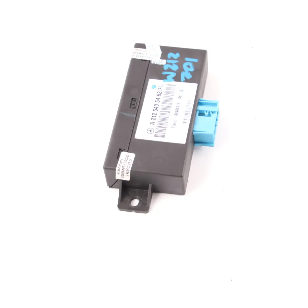 Unidad Control Suspensión Aire Módulo ECU para Mercedes W212 con número de pieza A2125406462 Mercedes W212 Unidad Control Suspensión Aire Módulo ECU - SKU A2125406462 - Número de pieza A2125406462