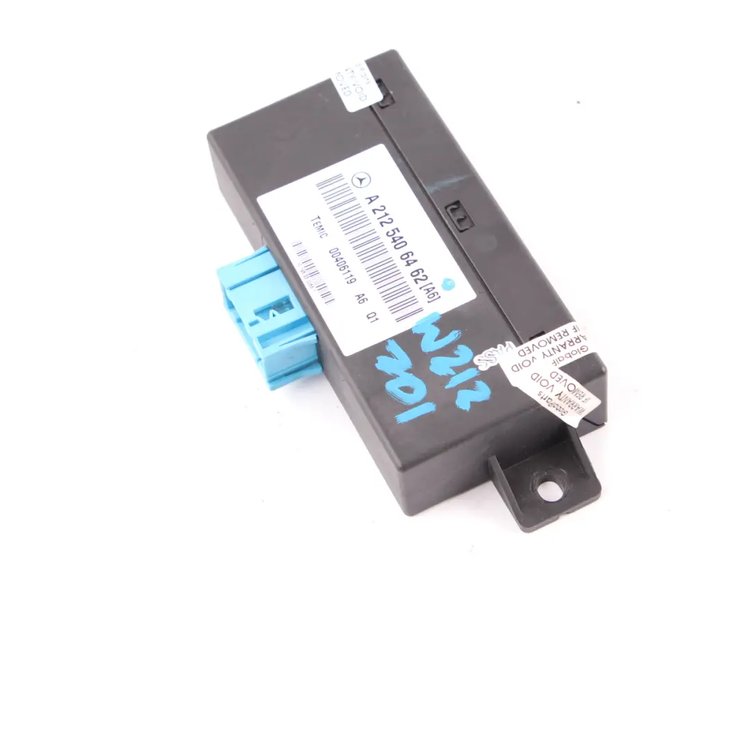 Unidad Control Suspensión Aire Módulo ECU para Mercedes W212 con número de pieza A2125406462 Mercedes W212 Unidad Control Suspensión Aire Módulo ECU - SKU A2125406462 - Número de pieza A2125406462