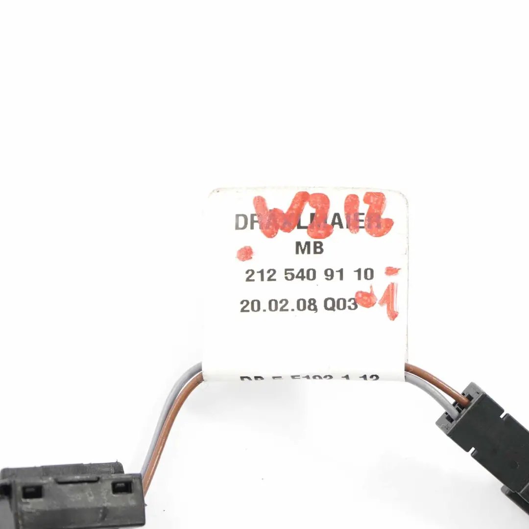  Console Lightning Mercedes W212 Centre LED Selector Cable Wiring - SKU A2125409110-1 - Part number A2125409110