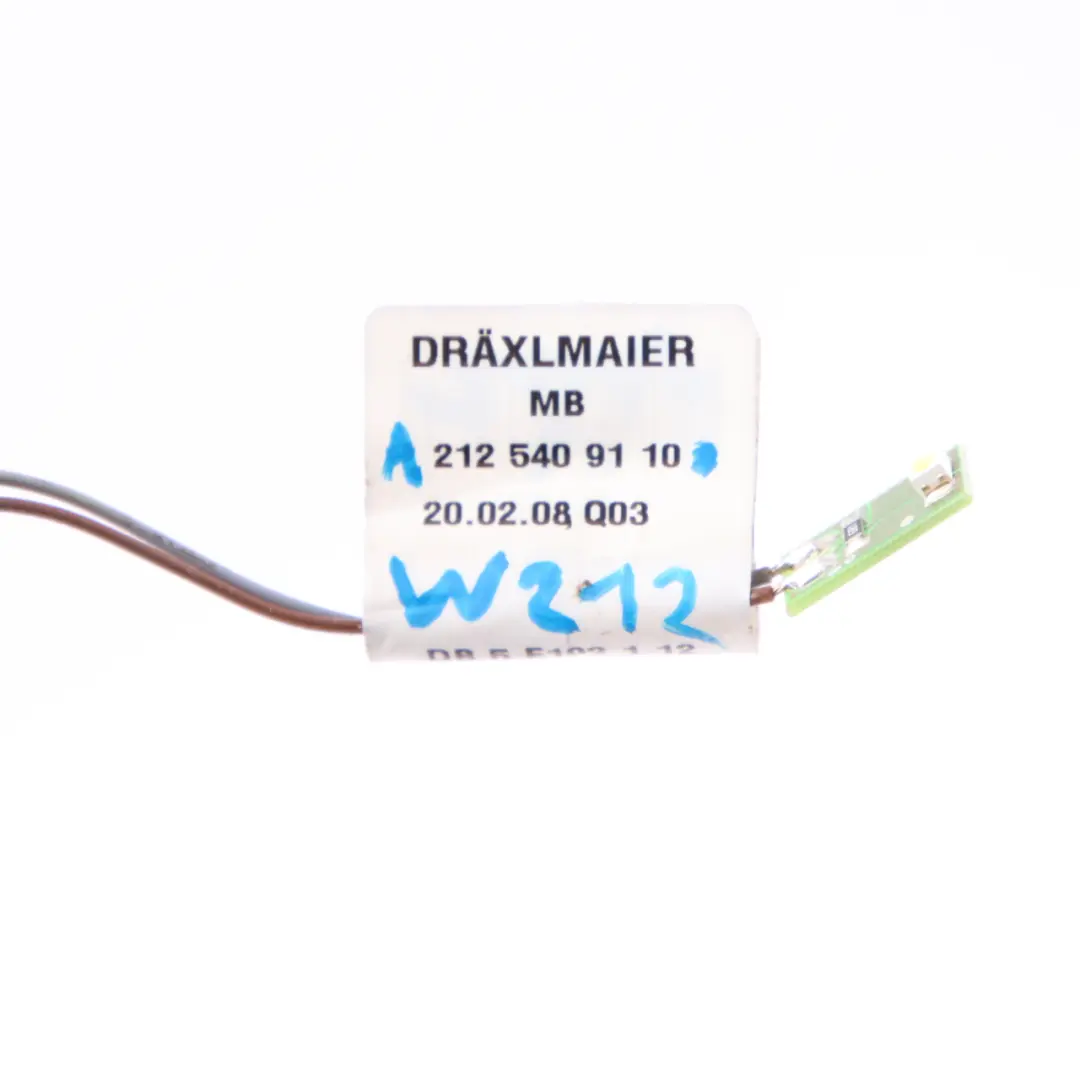 Console Lightning Mercedes W212 Centre LED Selector Cable Wiring to with Part number A2125409110 Console Lightning Mercedes W212 Centre LED Selector Cable Wiring - SKU A2125409110 - Part number A2125409110