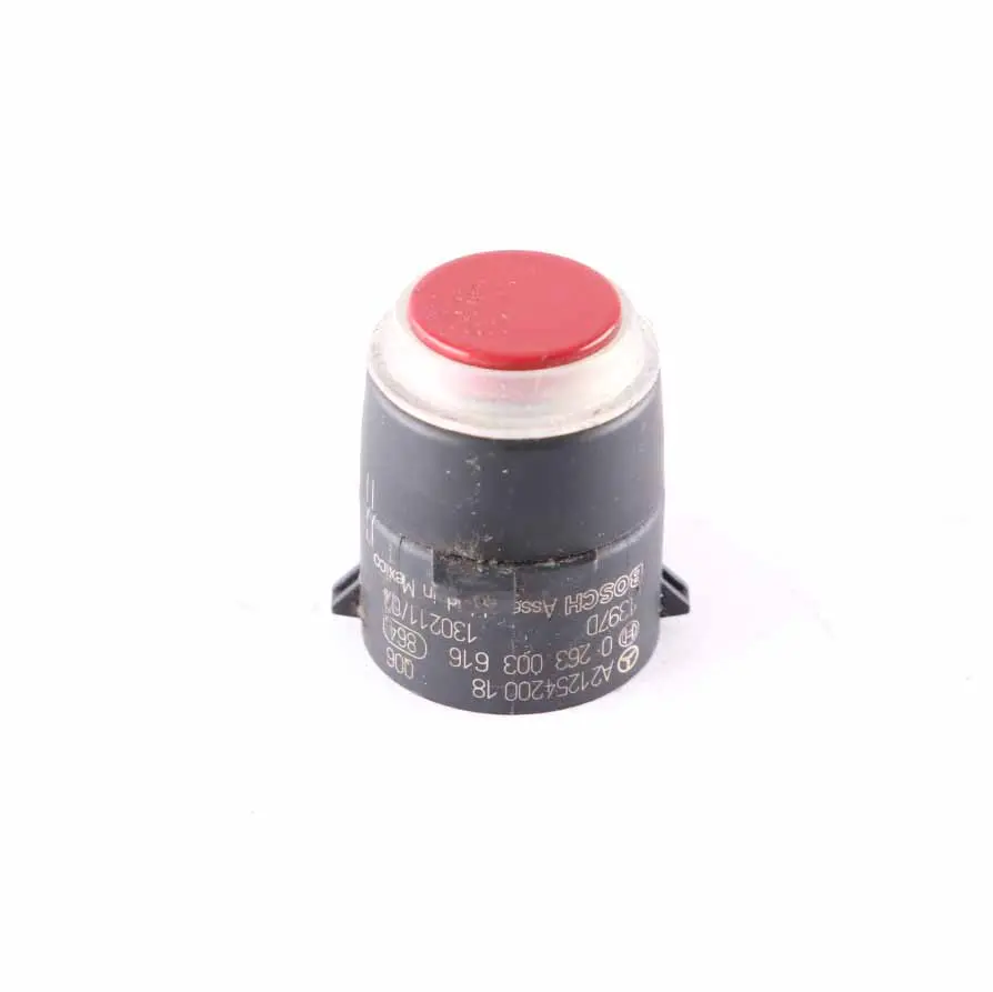 Parksensor Mercedes W204 W212 PDC Abstandssensor Vorne Feuer Opal Rot 590 für mit Teilenummer A2125420018 Parksensor Mercedes W204 W212 PDC Abstandssensor Vorne Feuer Opal Rot 590 - SKU A2125420018-FUP - Teilenummer A2125420018