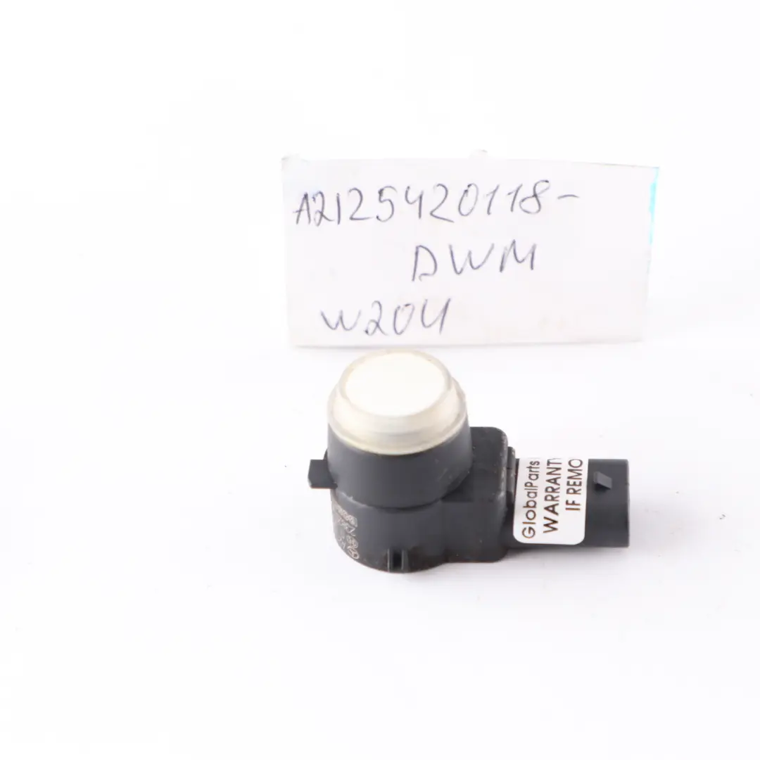 PDC Sensor Aparcamiento Delantero Iridium Plata para Mercedes W204 W212 con número de pieza A2125420118 Mercedes W204 W212 PDC Sensor Aparcamiento Delantero Iridium Plata - SKU A2125420118-DWM - Número de pieza A2125420118