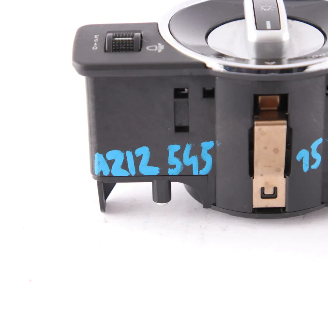 Headlight Switch Unit Control Switch Panel Button to Mercedes W212 with Part number A2125451504 Mercedes W212 Headlight Switch Unit Control Switch Panel Button - SKU A2125451504 - Part number A2125451504