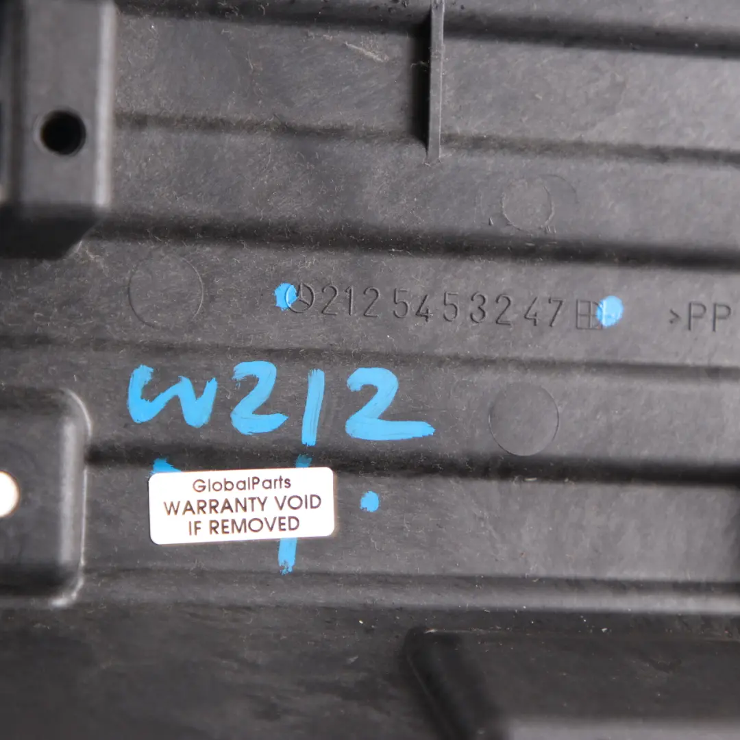 Mercedes W212 ECU Module Holder Plate Trim Floor Mount - SKU A2125453247 - Part number A2125453247