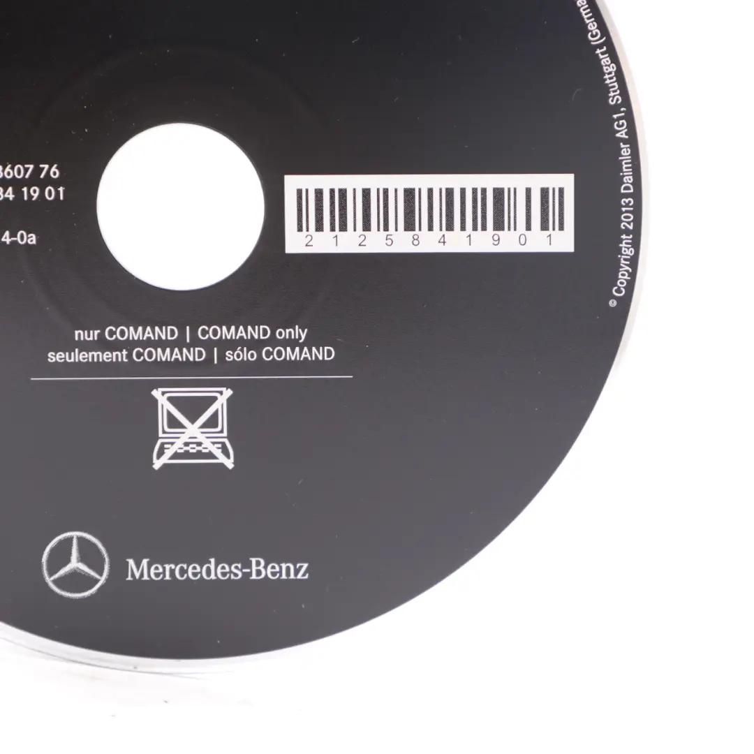 Owner's Manual Digital Instruction CD Disc to Mercedes W212 with Part number A2125841901 Mercedes W212 Owner's Manual Digital Instruction CD Disc - SKU A2125841901 - Part number A2125841901