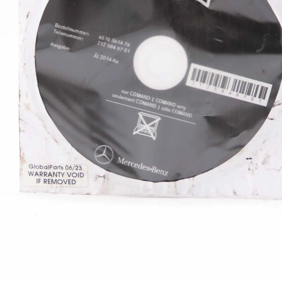 Owner's Handbook Instructions Manual CD Disc to Mercedes W212 with Part number A2125846701 Mercedes W212 Owner's Handbook Instructions Manual CD Disc - SKU A2125846701-1 - Part number A2125846701