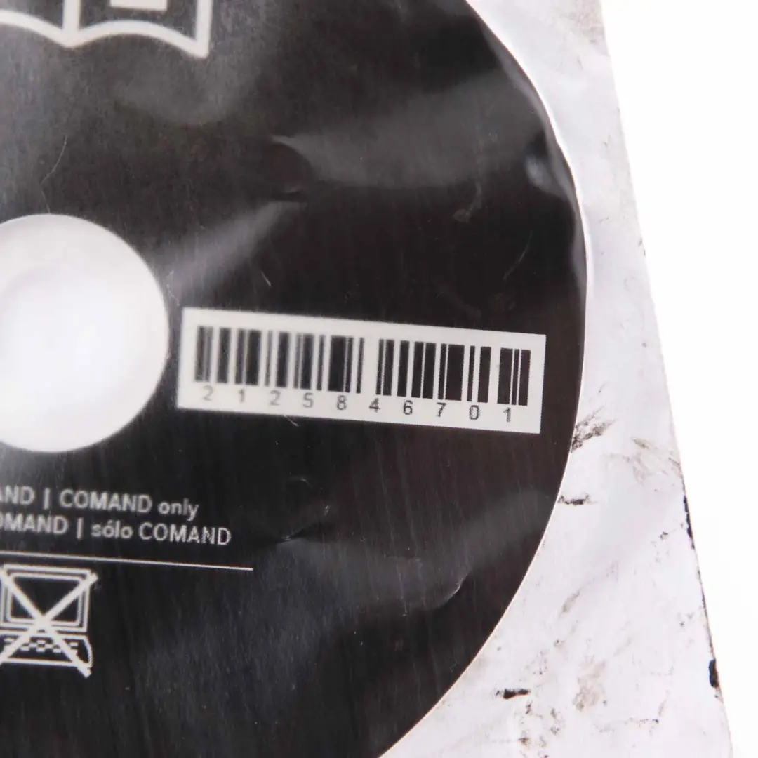 Mercedes W212 Owner's Handbook Instructions Manual CD Disc - SKU A2125846701-1 - Part number A2125846701