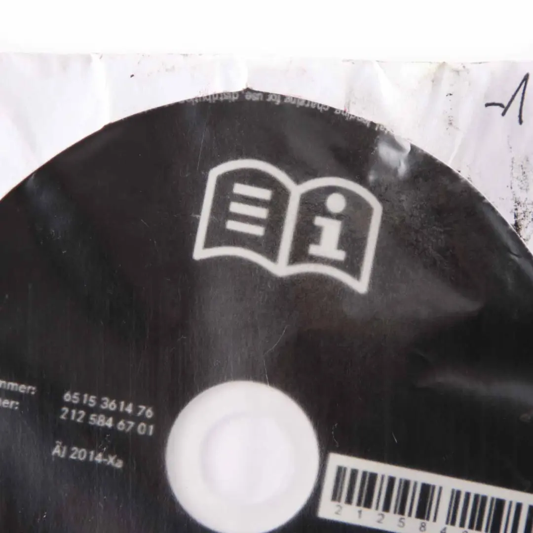 Owner's Handbook Instructions Manual CD Disc to Mercedes W212 with Part number A2125846701 Mercedes W212 Owner's Handbook Instructions Manual CD Disc - SKU A2125846701-1 - Part number A2125846701