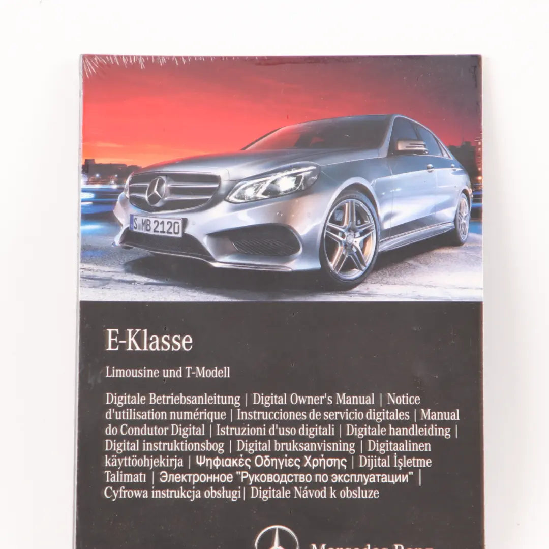 Owner's Handbook Service Booklet Manual to Mercedes W212 with Part number A2125846701 Mercedes W212 Owner's Handbook Service Booklet Manual - SKU A2125846701 - Part number A2125846701