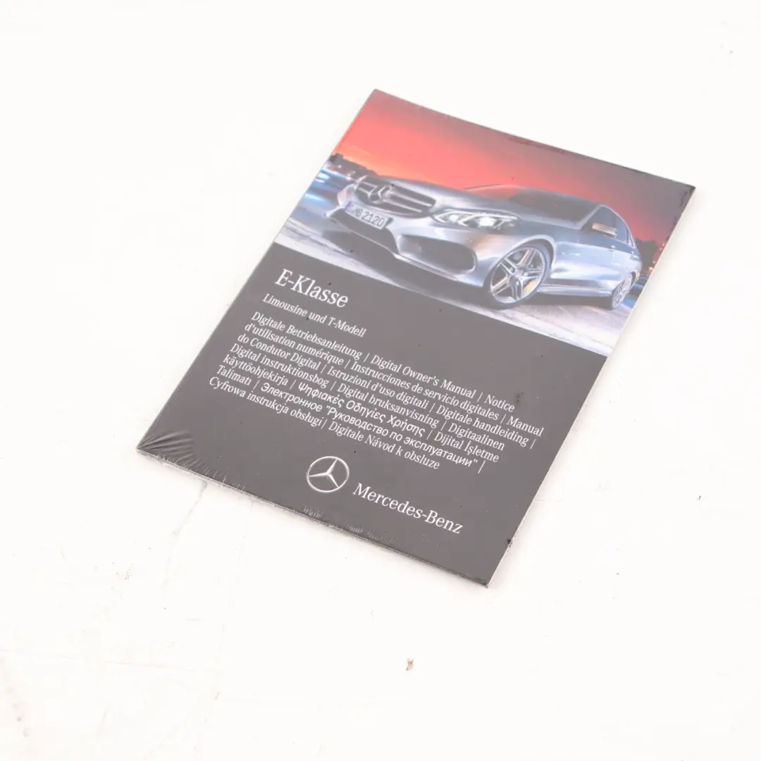 Mercedes W212 Owner's Handbook Service Booklet Manual - SKU A2125846701 - Part number A2125846701