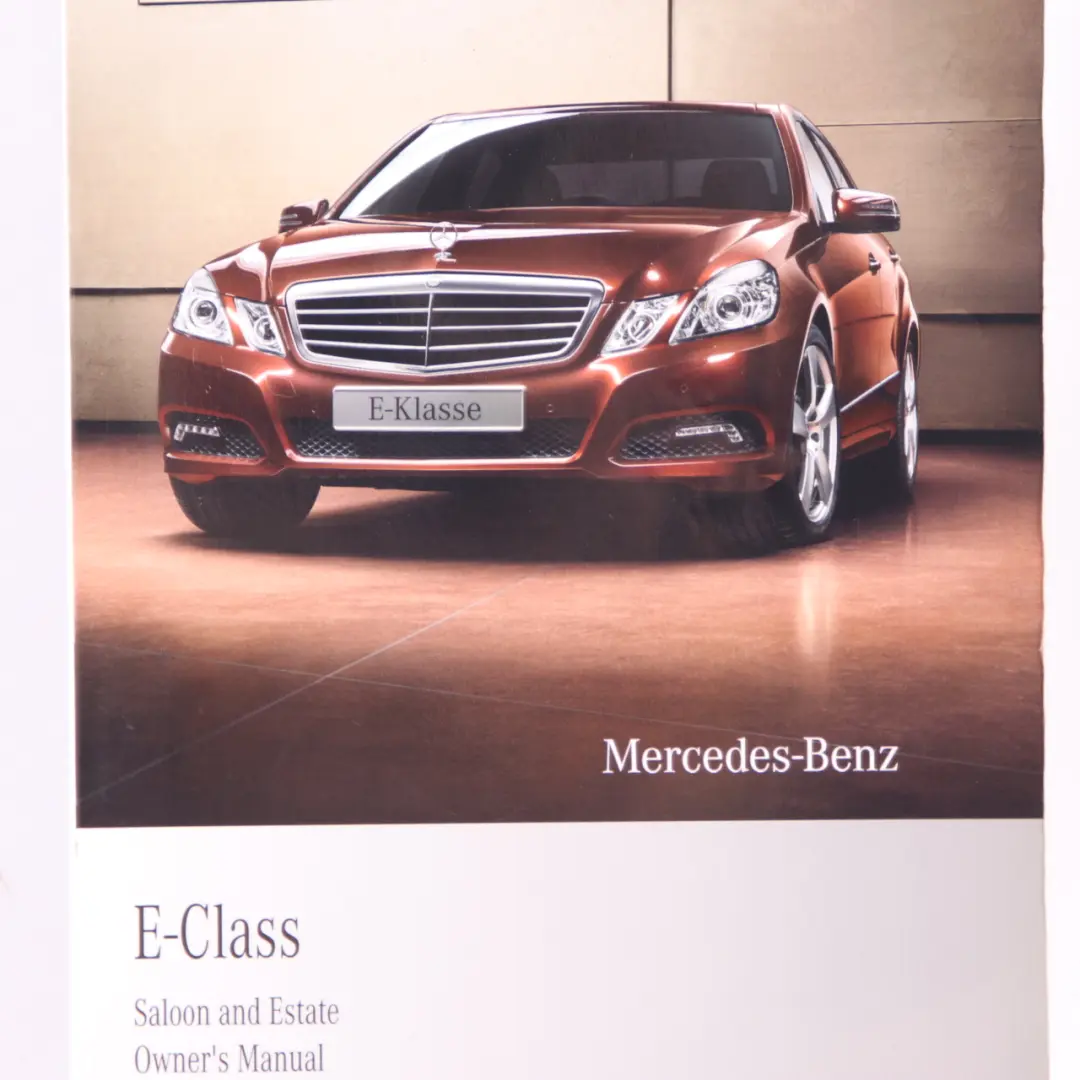 Owner's Handbook Service Booklet Manual to Mercedes W212 with Part number A2125846781 Mercedes W212 Owner's Handbook Service Booklet Manual - SKU A2125846781 - Part number A2125846781