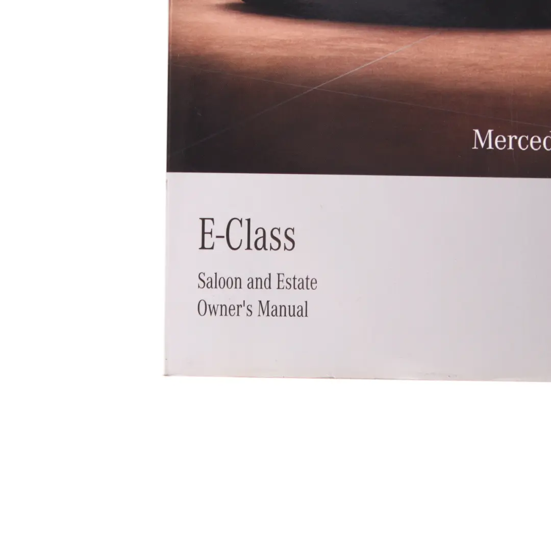Owner's Handbook Service Booklet Manual to Mercedes W212 with Part number A2125846781 Mercedes W212 Owner's Handbook Service Booklet Manual - SKU A2125846781 - Part number A2125846781