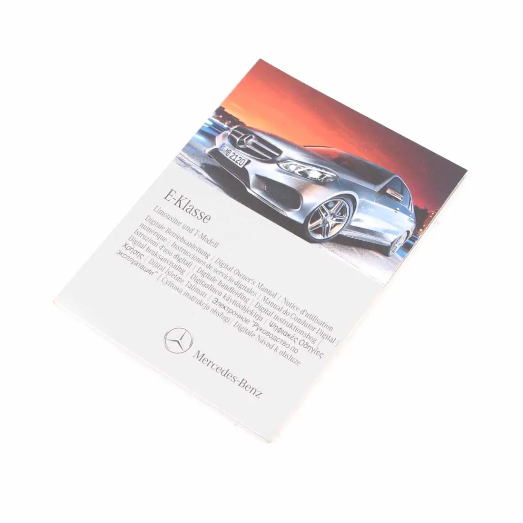 Mercedes W212 Owner's Manual Digital Instruction CD Disc - SKU A2125847400 - Part number A2125847400