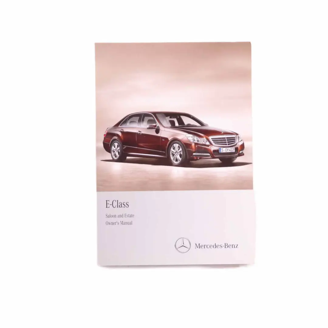 Mercedes W212 Owner's Handbook Service Booklet Slipcase Pouch Case Wallet - SKU A2125847481 - Part number A2125847481
