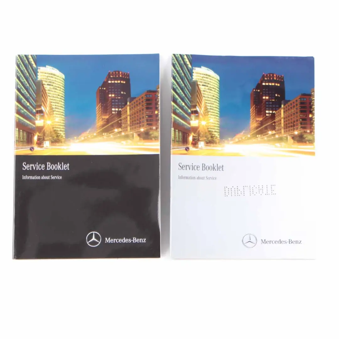 Mercedes W212 Owner's Handbook Service Booklet Slipcase Pouch Case Wallet - SKU A2125847701 - Part number A2125847701