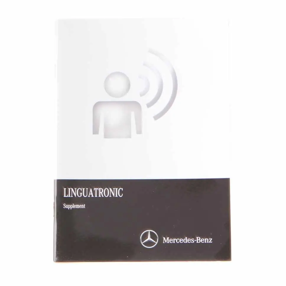 Mercedes W212 Owner's Handbook Service Booklet Slipcase Pouch Case Wallet - SKU A2125847701 - Part number A2125847701