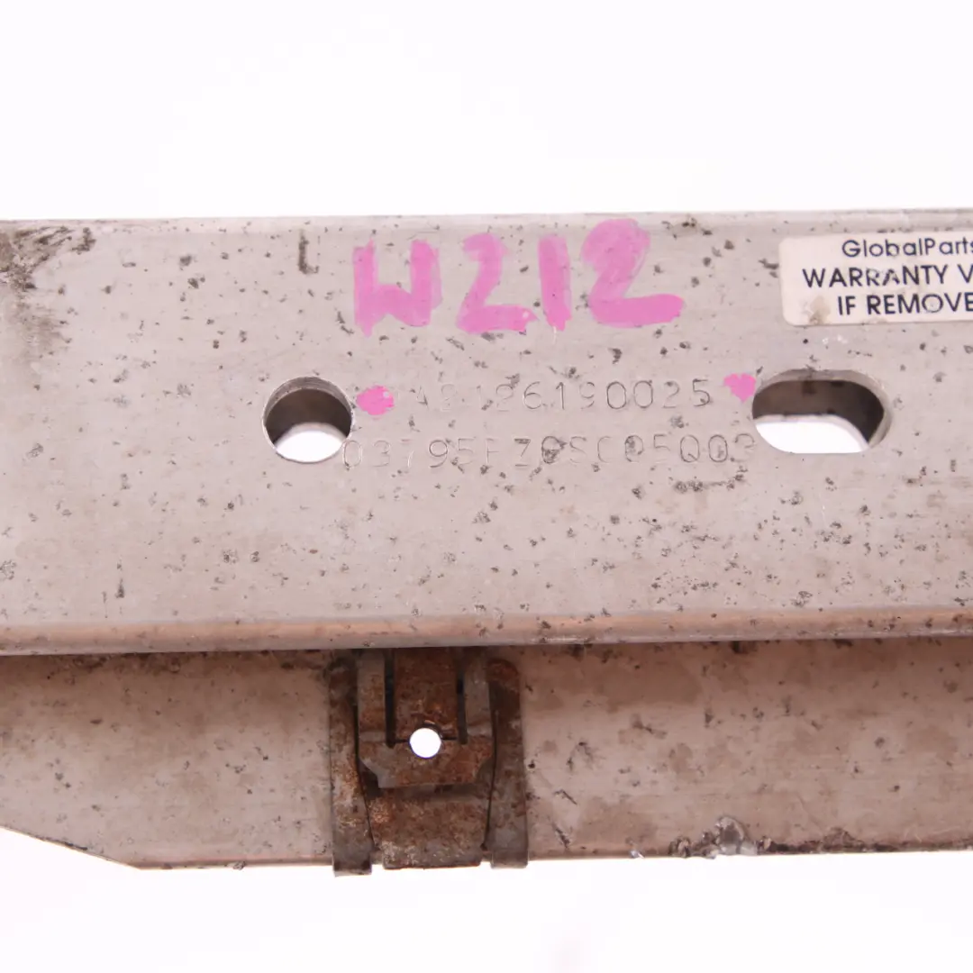 Mercedes W212 Supporto Irrigidimento Puntone Puntone Sottoscocca - SKU A2126190025 - Numero di parte A2126190025