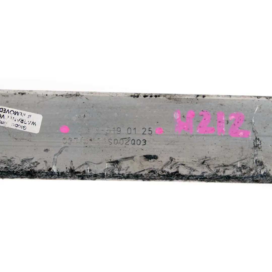 Mercedes W212 Strut Stiffening Brace Bar Underbody - SKU A2126190125 - Part number A2126190125