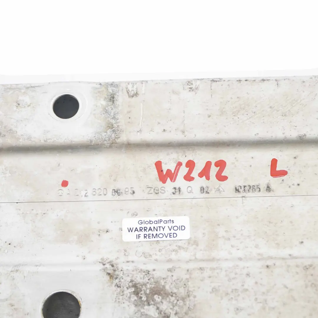 Front Bumper Deformation Element Absorber Left N/S to Mercedes W212 with Part number A2126200995 Mercedes W212 Front Bumper Deformation Element Absorber Left N/S - SKU A2126200995 - Part number A2126200995